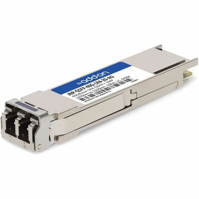 AddOn Juniper Networks® JNP-QSFP-40G-LR4-20 Compatible TAA 40GBase-LR4 QSFP+ Transceiver (SMF, 1270nm to 1330nm, 20km, LC, DOM)