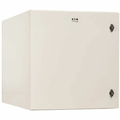 Tripp Lite by Eaton SmartRack Industrial Enclosure with Locks - NEMA 4, Wall Mount, Heavy-Duty Metal Construction, 32.5 in. Depth, 12U, Gray