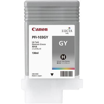 Canon PFI-103 Gray Ink Cartridge