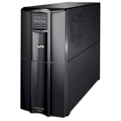 APC Smart-UPS, Line Interactive, 2200VA, Tower, 100V, 8x NEMA 5-15R+2x NEMA 5-20R outlets, SmartSlot, AVR, LCD