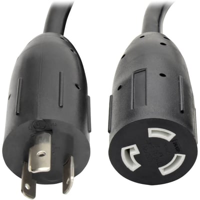 Eaton Tripp Lite Series Power Extension Cord, NEMA L5-20P to NEMA L5-20R- Heavy-Duty, 20A, 125V, 12 AWG, 15 ft. (4.57 m), Black, Locking Connectors