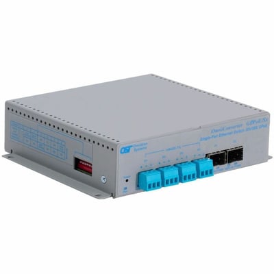 10BASE-TL1 SINGLE PAIR POE SWIT CH 4X3-PIN 100/1G 2XSFP AC PWR