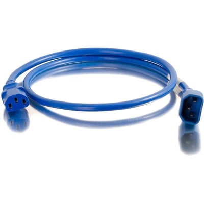 POWER CORD - POWER IEC 320 EN 60320 C14 - MALE LEFT GENDER - POWER IEC 320 EN 60
