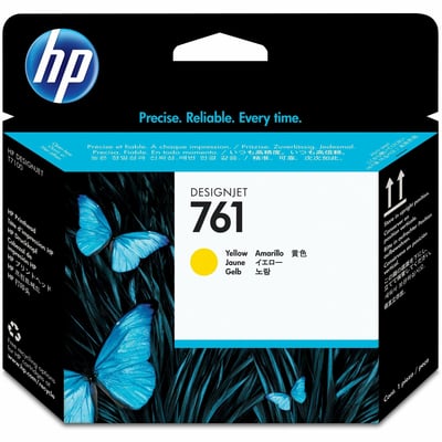 HP 761 (CH645A) Original Inkjet Printhead - Single Pack - Yellow - 1 Each
