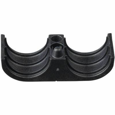 Panduit CLC100X2 Corrugated Loom Clamp,1.0,2-pos