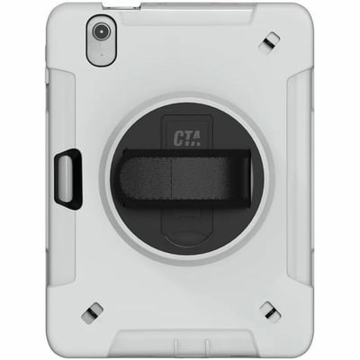 CTA Digital Rugged Carrying Case Apple iPad (11th Generation) Tablet - White