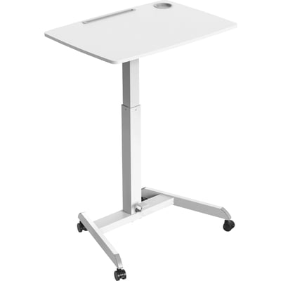 Kantek Mobile Height-Adjustable Sit-Stand Desk