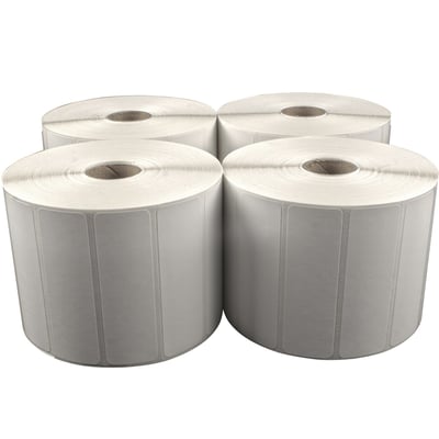 Wasp 3.0" x 1.0" TT labels, 4 rolls