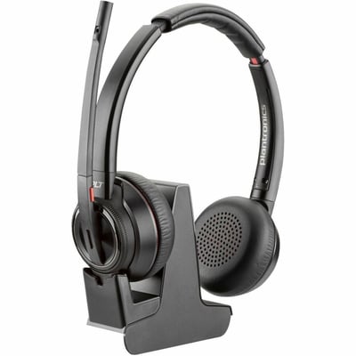 POLY SAVI8220 UC DECT 1920-1930 MHZ SINGLE EAR HEADSET TAA