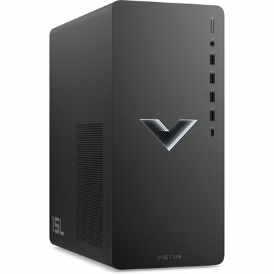 VICTUS TG02-0000a TG02-0120 Gaming Desktop Computer - AMD Ryzen 5 5600G - 8 GB - 512 GB SSD - Mica Silver