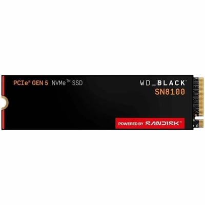 Western Digital Black SN8100 WDS200T1X0M-00CMT0 2 TB Solid State Drive - M.2 2280 Internal - PCI Express NVMe (PCI Express NVMe 5.0 x4)