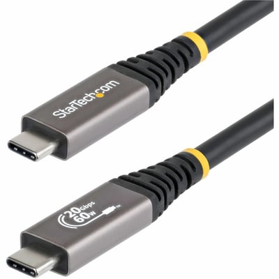 10FT USB4 CABLE BLACK USB-IF CERTIFIED 4K120/DP2.1/60W/20GBPS