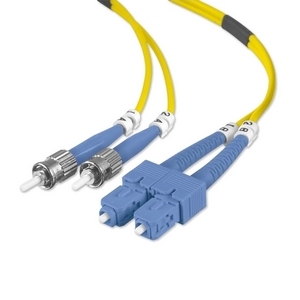 BELKIN FIBER PATCH CABLE - FIBER OPTIC - MALE LEFT GENDER - MALE RIGHT GENDER