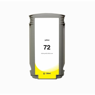 WF Non-OEM New High Yield Yellow Wide Format Ink Cartridge for HP 72 (C9373A)