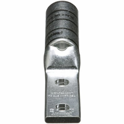 Panduit Pan-Lug Copper 2 Hole Straight Tongue Compression Lug