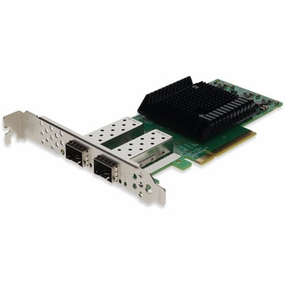 AddOn Mellanox MCX4121A-ACAT ConnectX-4 Lx EN Network Interface Card, 25GbE Dual-Port SFP28, PCIe3.0 x 8, Tall and Short Bracket based on Intel XL710 Chipset