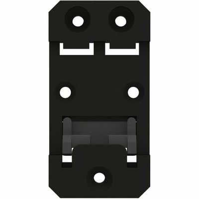 Panduit Opticom Mounting Adapter for Enclosure, DIN Rail - Black