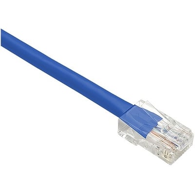 UNC GROUP 6FT CAT5E NON-BOOTED UNSHIELDED (UTP) ETHERNET NETWORK PATCH CABLE BLU