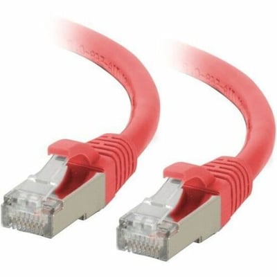 7FT/2.1M CAT6A SNAGLESS STP CABLE-RED