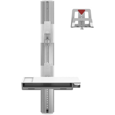 Humanscale V/Flex Wall Mount for Keyboard, CPU, Cradle, Monitor