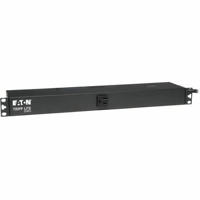 Tripp Lite by Eaton PDU 1.8kW Single-Phase 120V Basic PDU 13 NEMA 5-15R Outlets NEMA 5-15P Input 15 ft. (4.57 m) Cord 1U Rack-Mount
