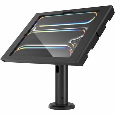 IPAD AIR M2 & M3 11IN, APEX ENCLOSURE TILTING STAND 8IN - BLACK