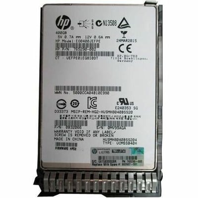 HPE Sourcing 400 GB Solid State Drive - 2.5" Internal - SAS (12Gb/s SAS) - Write Intensive