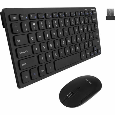 COMPACT RF KEYBOARD MOUSE WIRELESS FOR PC