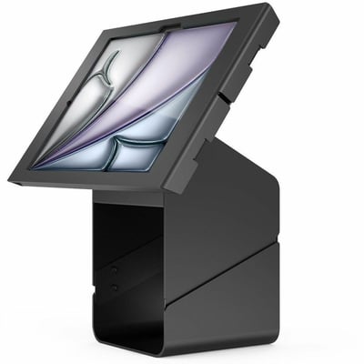 IPAD AIR M2 & M3 13IN, APEX ENCLOSURE TABLET PRINTER KIOSK - BLACK