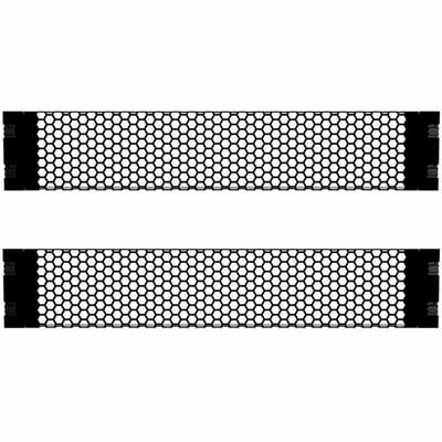 2U TOOL-LESS VENTED BLANKING PANEL (2-PACK)