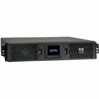 Eaton Tripp Lite Series SmartOnline 1000VA 900W 120V Double-Conversion Sine Wave UPS - 8 Outlets, Extended Run, Network Card Option, LCD, USB, DB9, 2U Rack/Tower Battery Backup