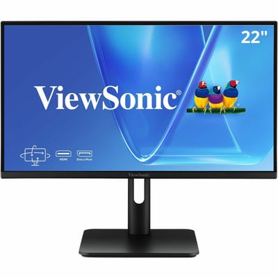 22 1080P ERGONOMIC VA MONITOR WITH HDMI DP AND VGA