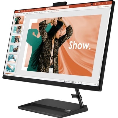 Lenovo IdeaCentre 3 24IAP7 F0GH00PUUS All-in-One Computer - Intel Core i5 13th Gen i5-13420H - 8 GB - 256 GB PCI Express NVMe 4.0 x4 SSD - 23.8" Full HD Touchscreen - Desktop - Black