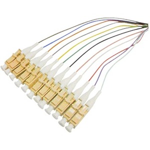 AddOn 3m Splice to SC OS1 OFNR (Riser-Rated) 12-Strand Fiber Pigtail Cable