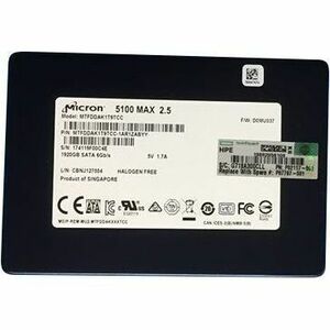 HPE Sourcing 1.92 TB Solid State Drive - 2.5" Internal - SATA (SATA/600)