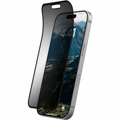 Urban Armor Gear Removable and Reusable Privacy Screen For iPhone 16 Pro - Tint Tinted