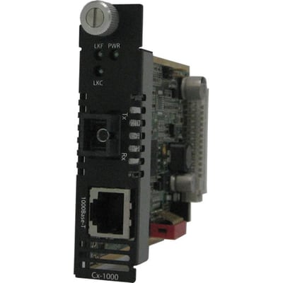 Perle C-1000-S1SC80D Gigabit Ethernet Media Converter