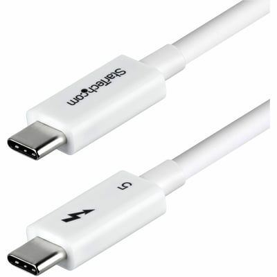 CERTIFIED THUNDERBOLT 5 CABLE 80GBPS/120GBPS/8K 60HZ/240W - WHITE