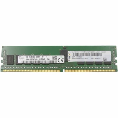 LENOVO 8GB (1X8GB) 2RX8 PC4-19200T-R DDR4-2400MHZ RDIMM