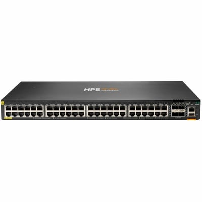 Aruba Networking 6300F 48p 10M/100M/1G Class4 PoE 4p SFP56 50G TAA Switch