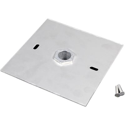 Wiremold AL2451H Mounting Adapter for Cable Raceway - Satin Anodized