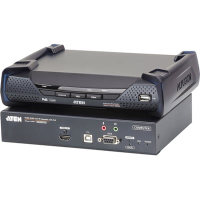 ATEN 4K HDMI Single Display KVM over IP Transmitter with PoE-TAA Compliant