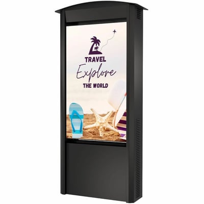 Peerless-AV® Base Bolt Template for Dual-Sided SC Kiosk