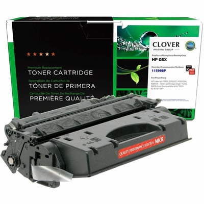 Clover Imaging Remanufactured High Yield MICR Toner Cartridge for HP CE505X, TROY 02-81501-001