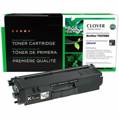 Clover Imaging Remanufactured High Yield Black Toner Cartridge for Brother TN315