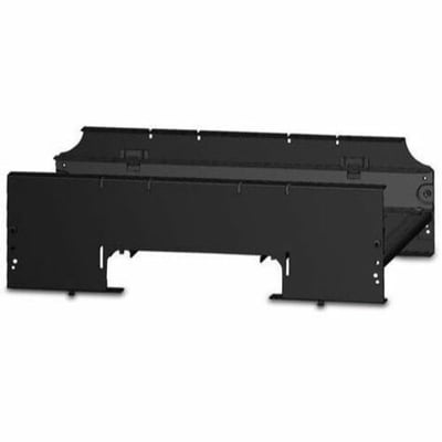 APC NetShelter Cable Management, Cable Trough, Open Bottom, Black, 597 x 191.4 x 316.2 mm