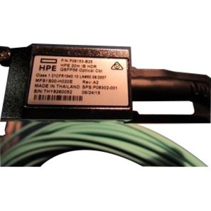Hewlett Packard Enterprise Replacement Parts Business InfiniBand HDR 200Gb QSFP56 to QSFP56 20m Active Optical Cable