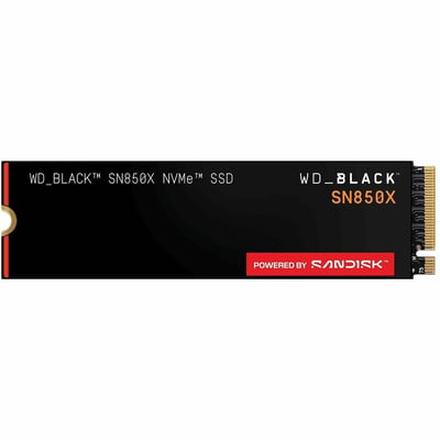 WD Black SN850X WDS400T2X0E-00BCA0 4 TB Solid State Drive - M.2 2280 Internal - PCI Express NVMe (PCI Express NVMe x4)