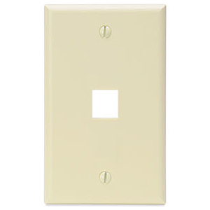 1PORT QP WALLPLATE IV