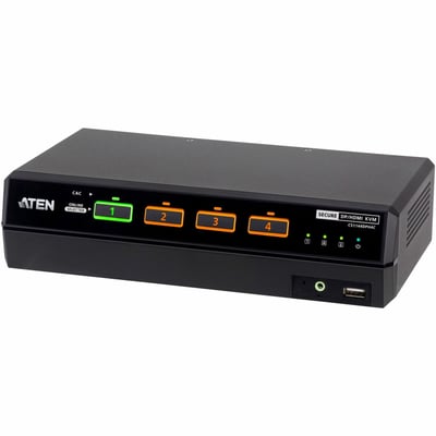 4-PORT DUAL DISPLAY UNIVERSAL SECURE KVM PP4.0 (HDMI /